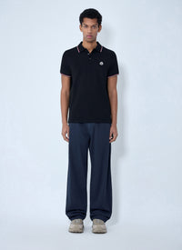Moncler Men Logo Patch Polo Shirt