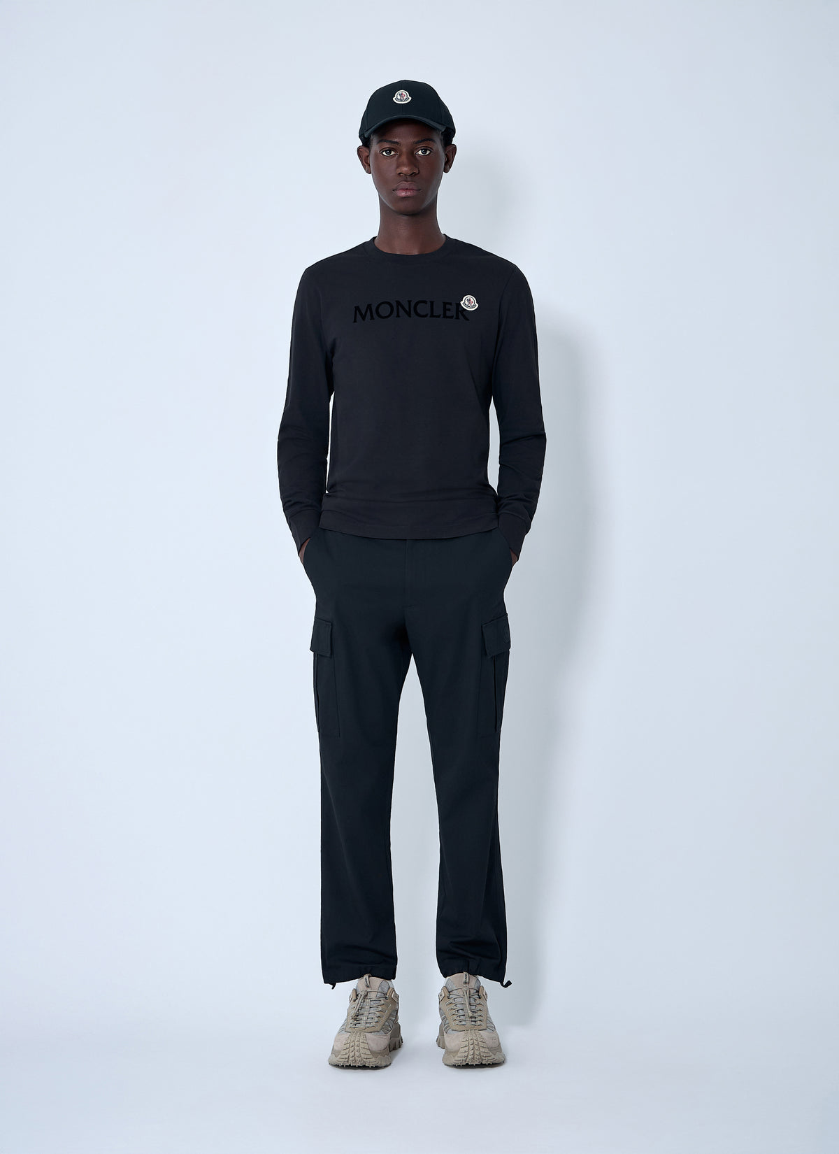 Moncler Men Logo Motif Sweatshirt