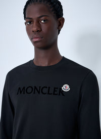 Moncler Men Logo Motif Sweatshirt