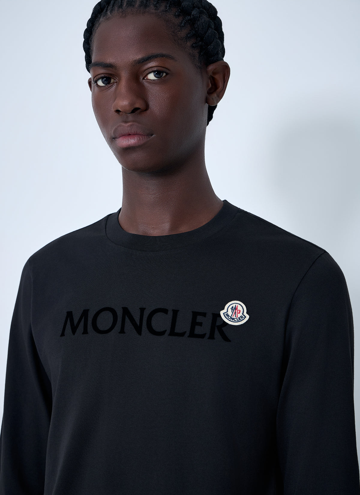 Moncler Men Logo Motif Sweatshirt