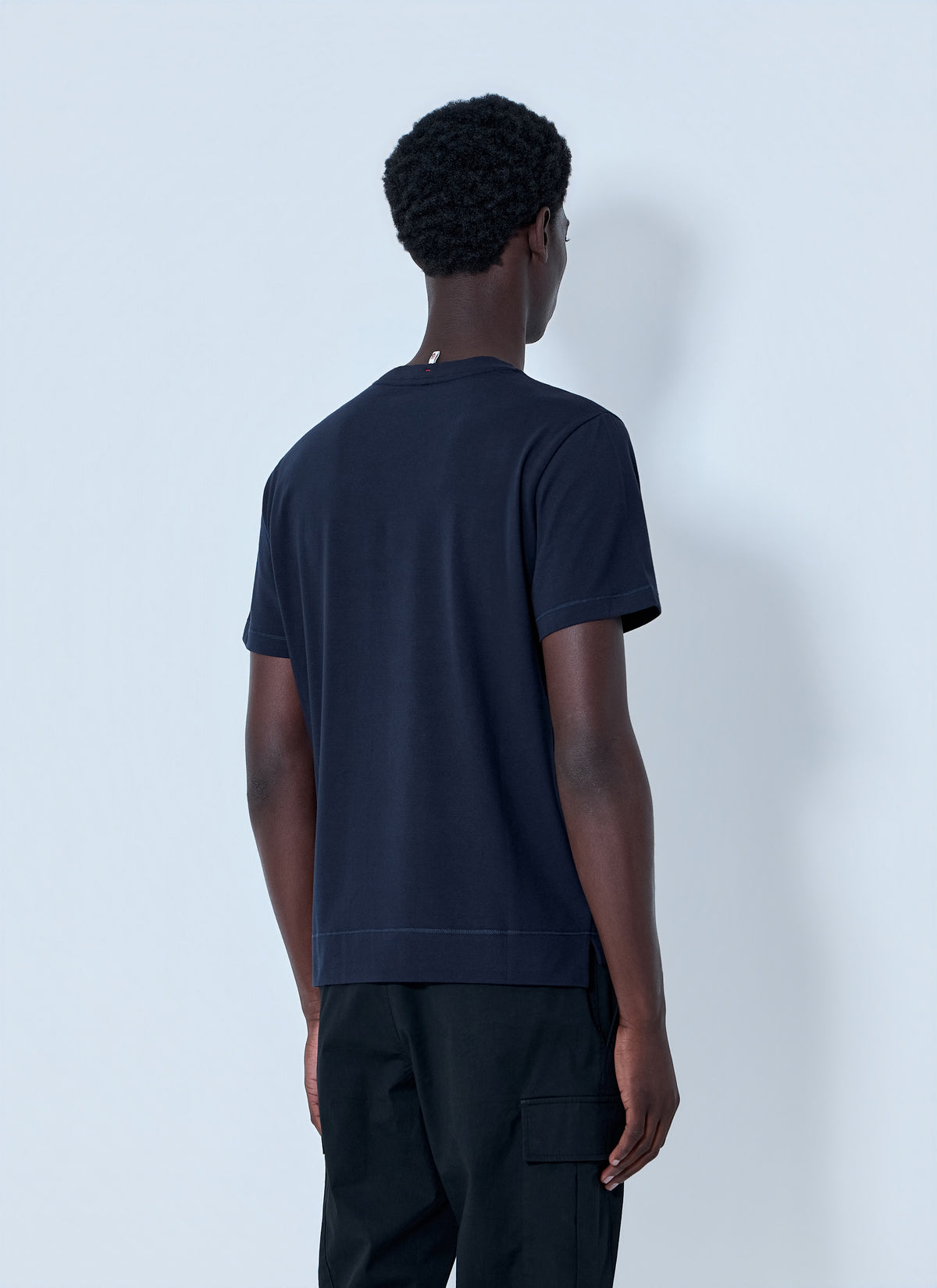 Moncler Men Set Of Three Logo Motif T-Shirts