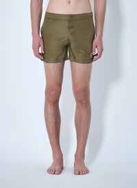 Moncler Men Elastic Waist Swim Shorts
