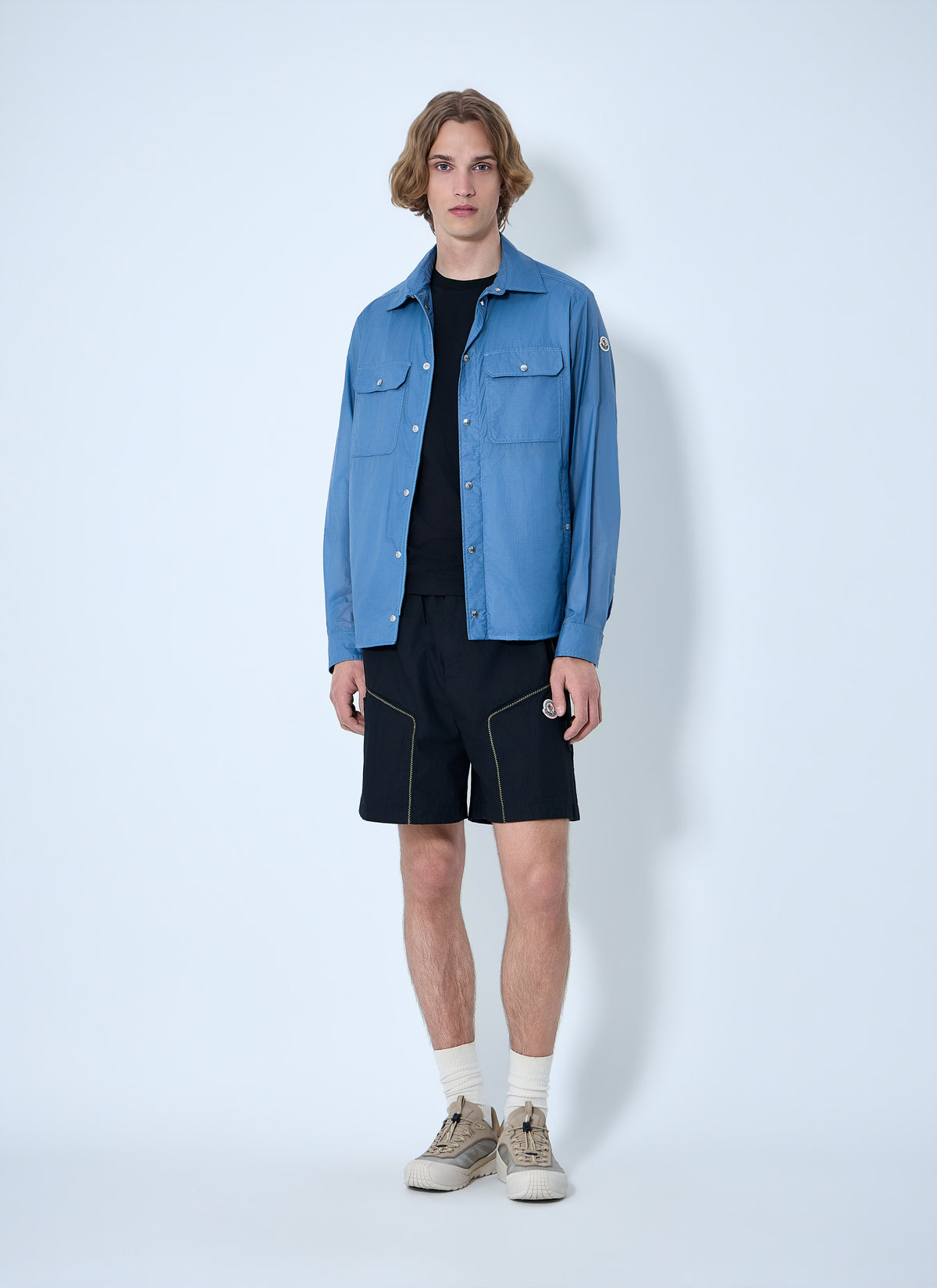 Moncler Men Technical Ripstop Overshirt