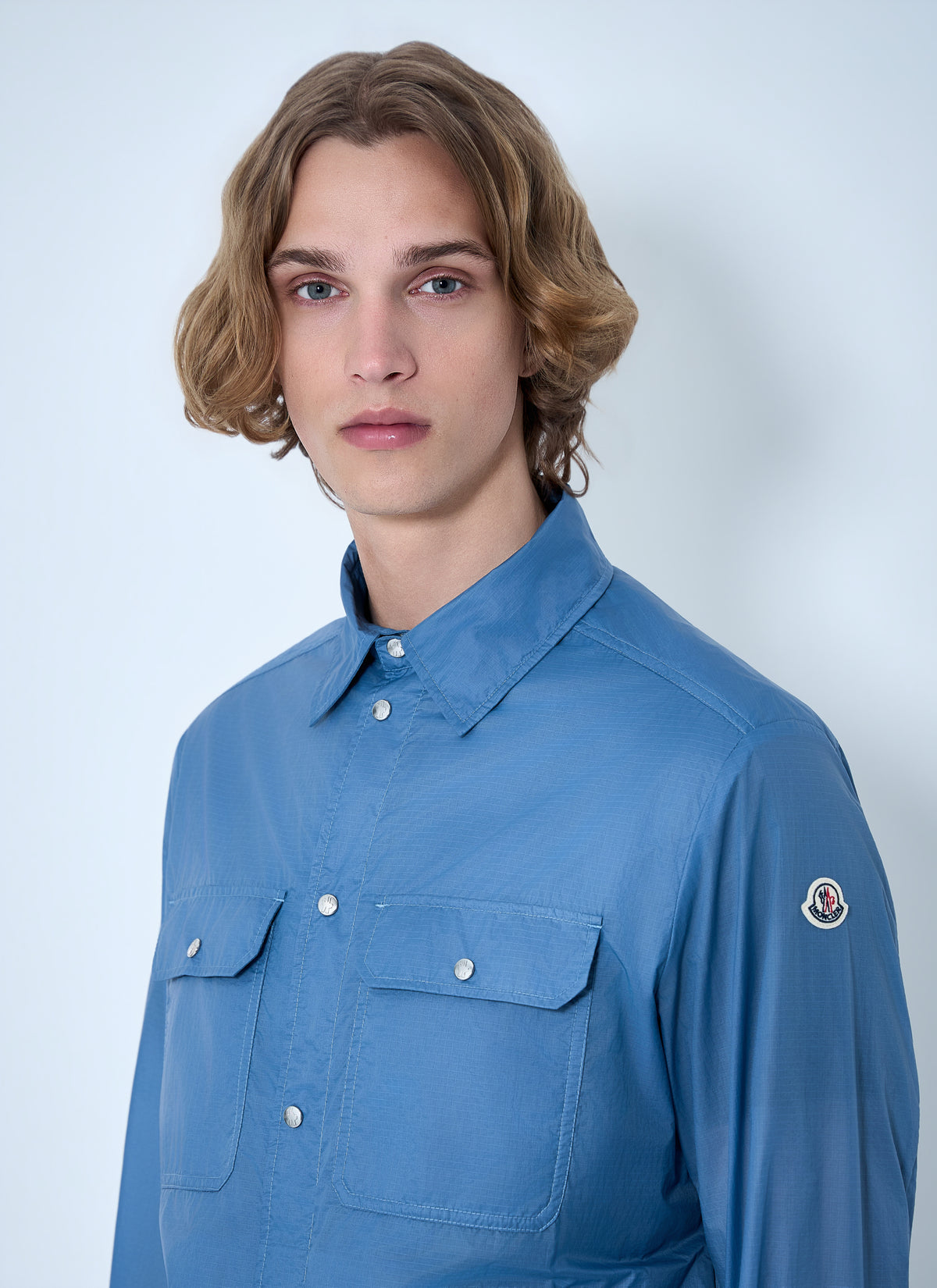 Moncler Men Technical Ripstop Overshirt