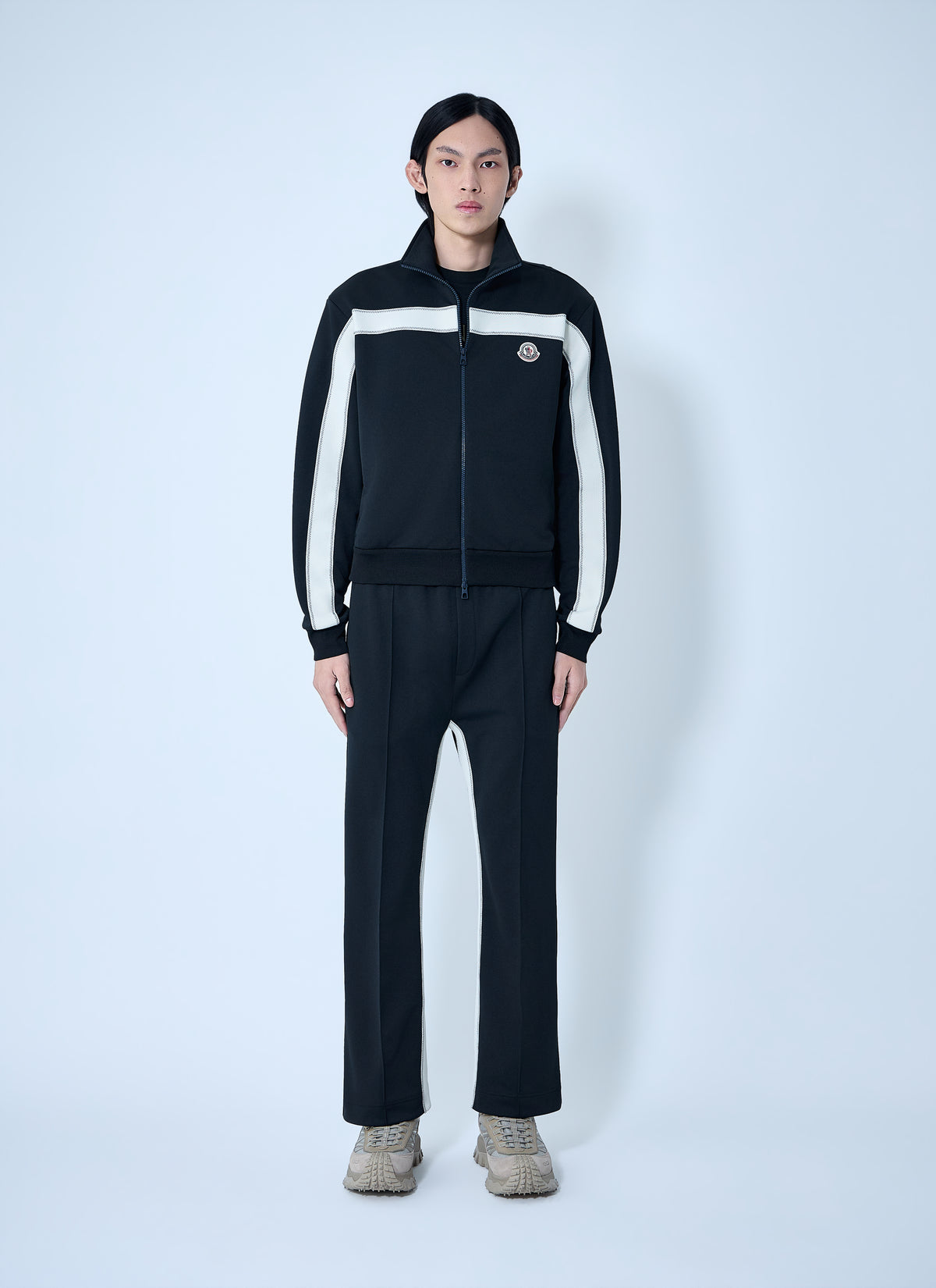 Moncler Men High-Neck Zip Jacket