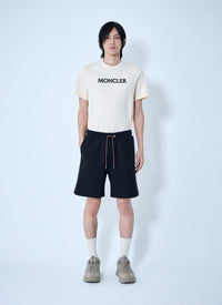 Moncler Men Drawstring Jersey Shorts
