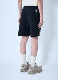 Moncler Men Drawstring Jersey Shorts