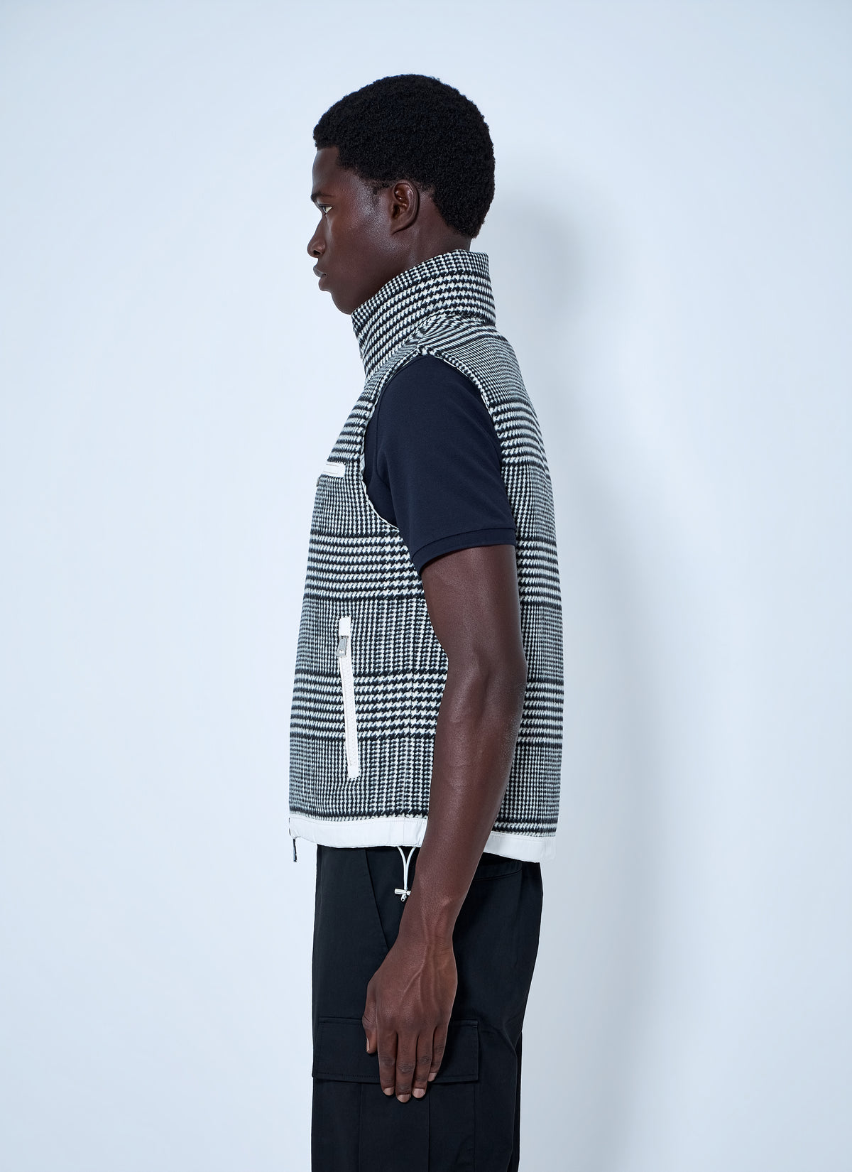 Moncler Men Gienah Reversible Wool Blend Down Gilet