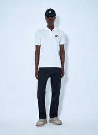 Moncler Moncler Men Piqué Polo Shirt With Logo Embroidery