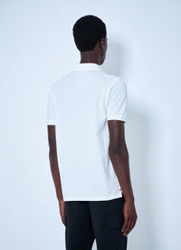 Moncler Moncler Men Piqué Polo Shirt With Logo Embroidery