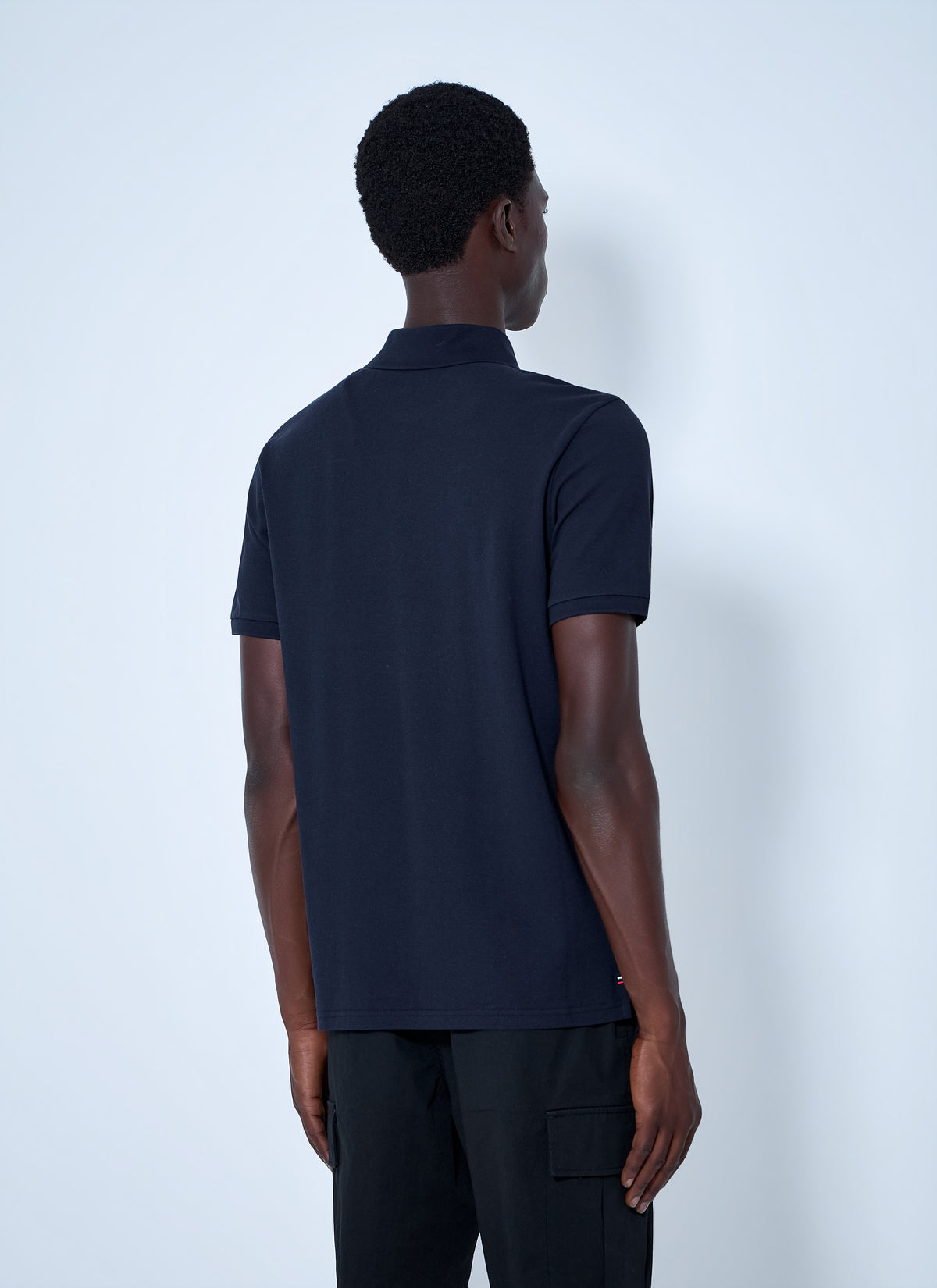 Moncler Men Polo Shirt With Embroidered Logo