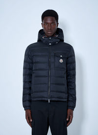 Moncler Men Verith Hooded Short Down Jacket