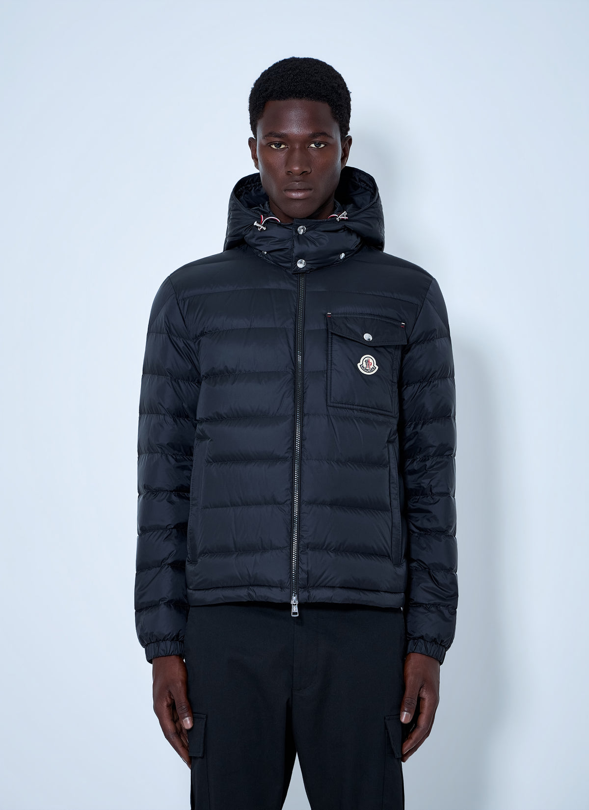 Moncler Men Verith Hooded Short Down Jacket