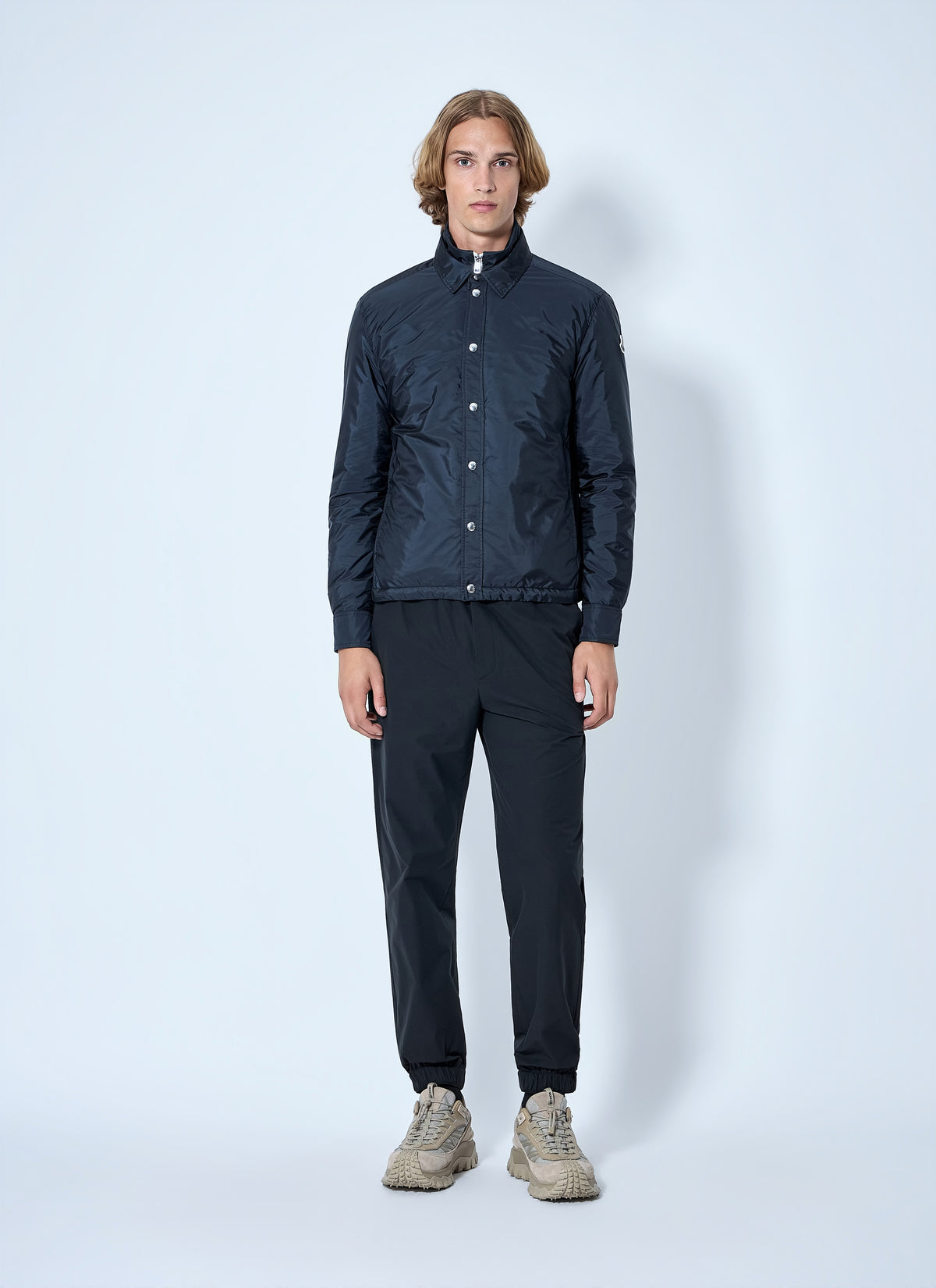 Moncler Men Meridelle Down Shirt Jacket