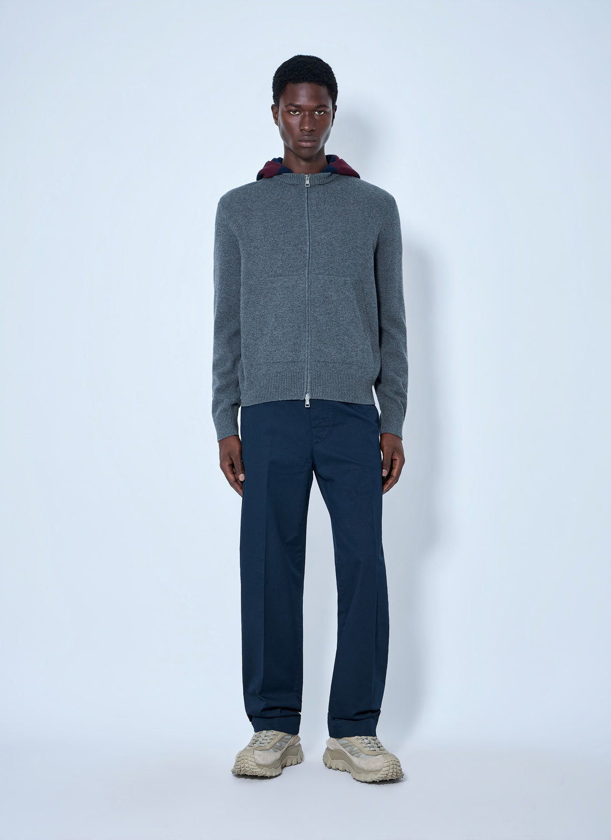 Moncler Men Zip-Up Hoodie