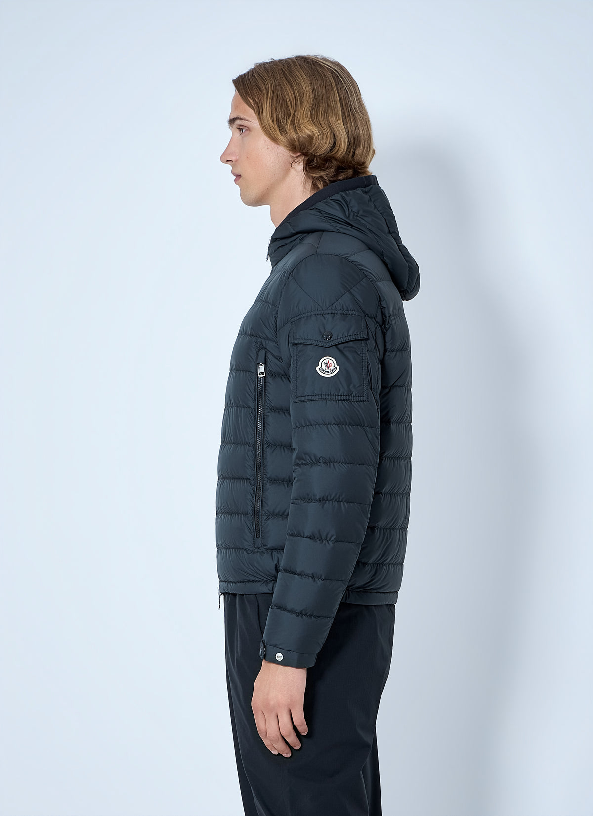 Moncler Moncler Men Galion Hooded Short Down Jacket