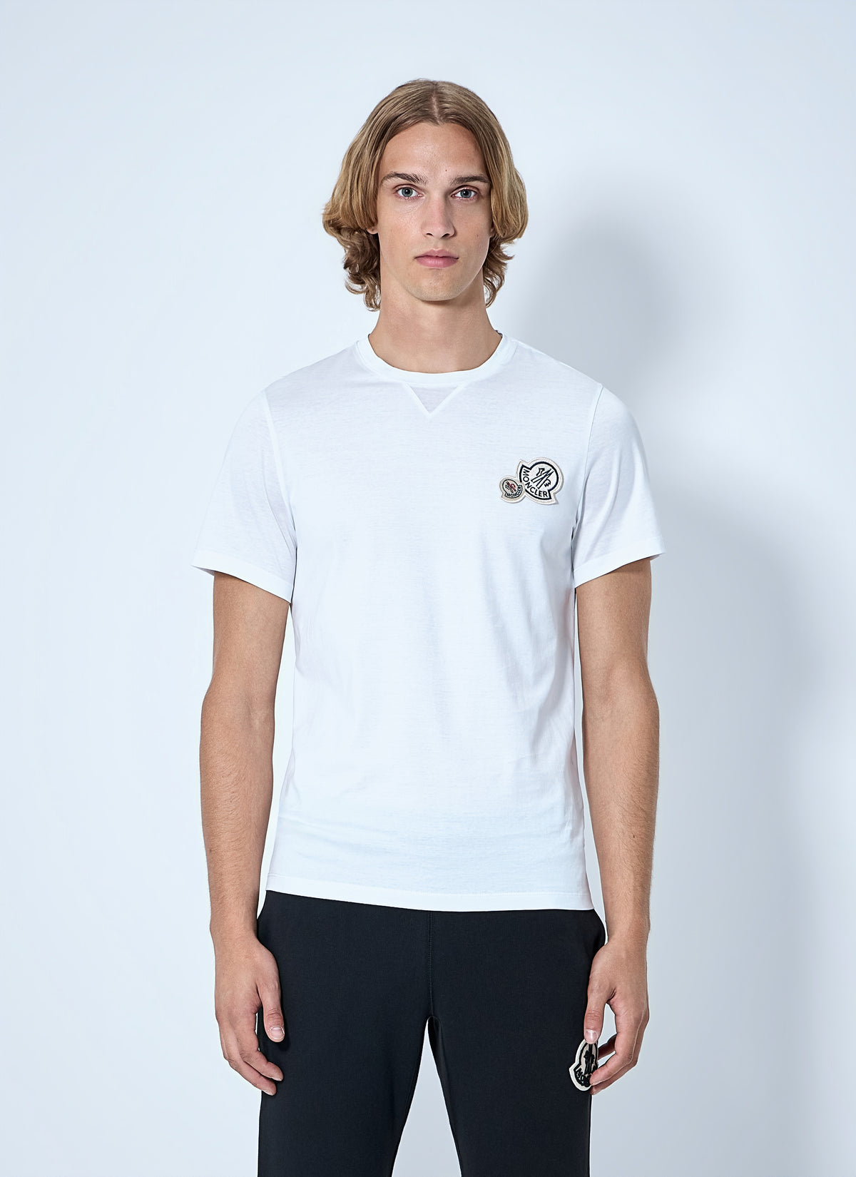 Moncler Moncler Men Logo Patch T-Shirt