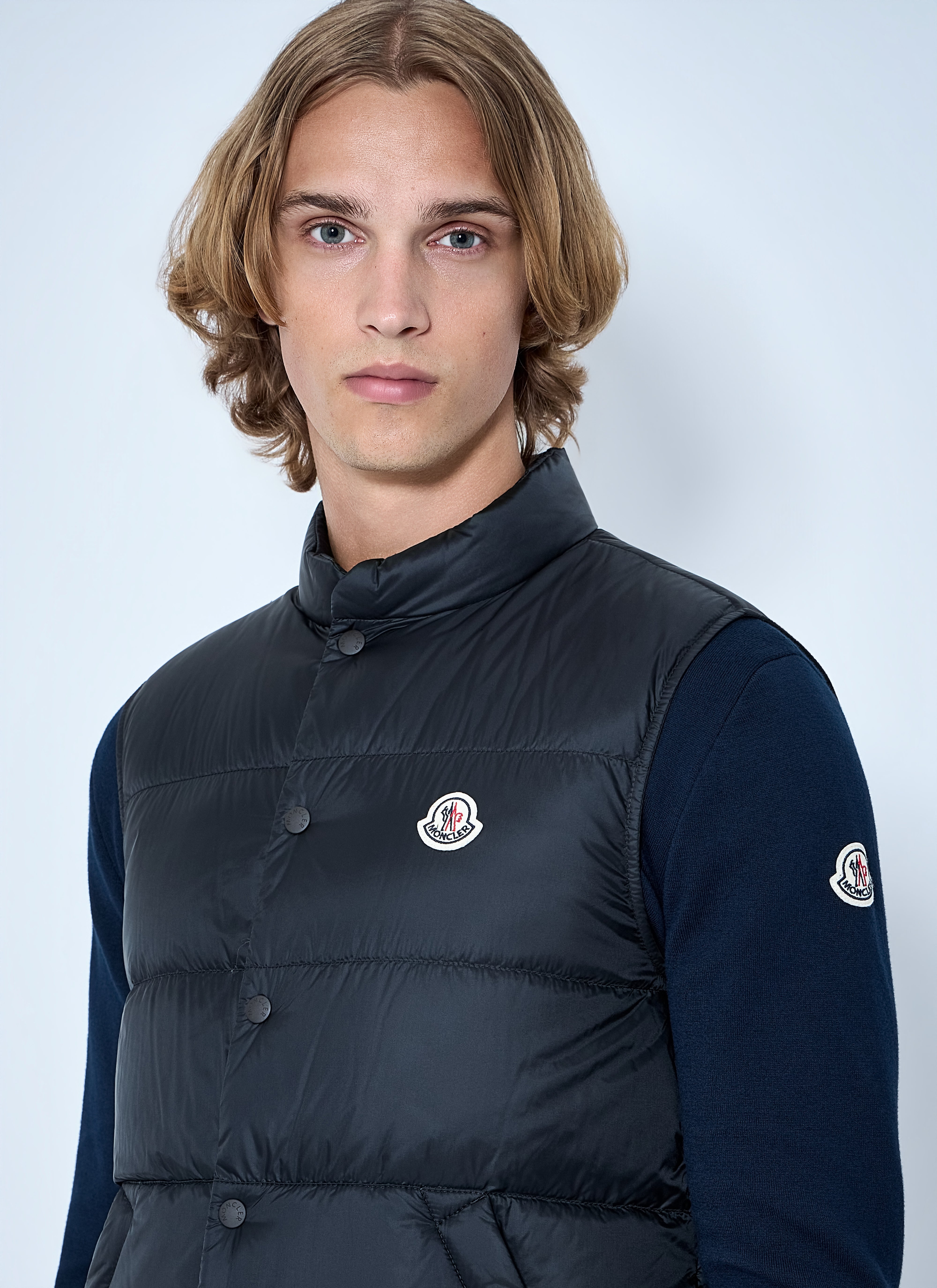 Moncler Men Tuquerouye Shell Down Vest – Bluefly