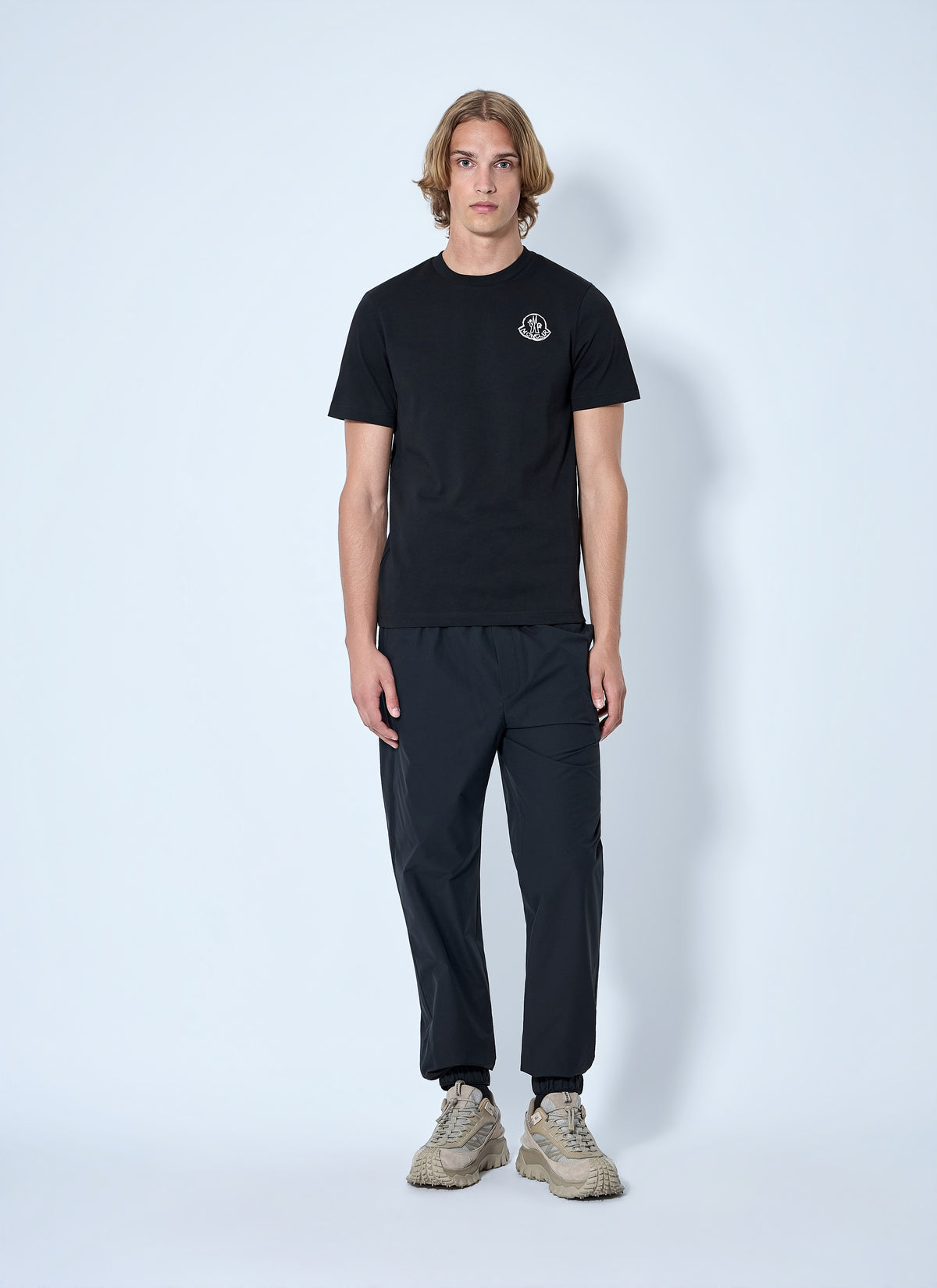 Moncler Moncler Men Logo Motif Cotton Jersey T-Shirt