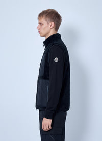 Moncler Moncler Men Teddy Fleece Reversible Down Gilet