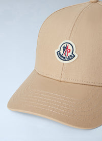 Moncler Men Logo Embroidered Cap