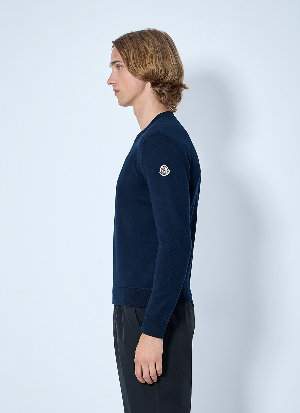 Moncler Moncler Men Embroidered Logo Sweater