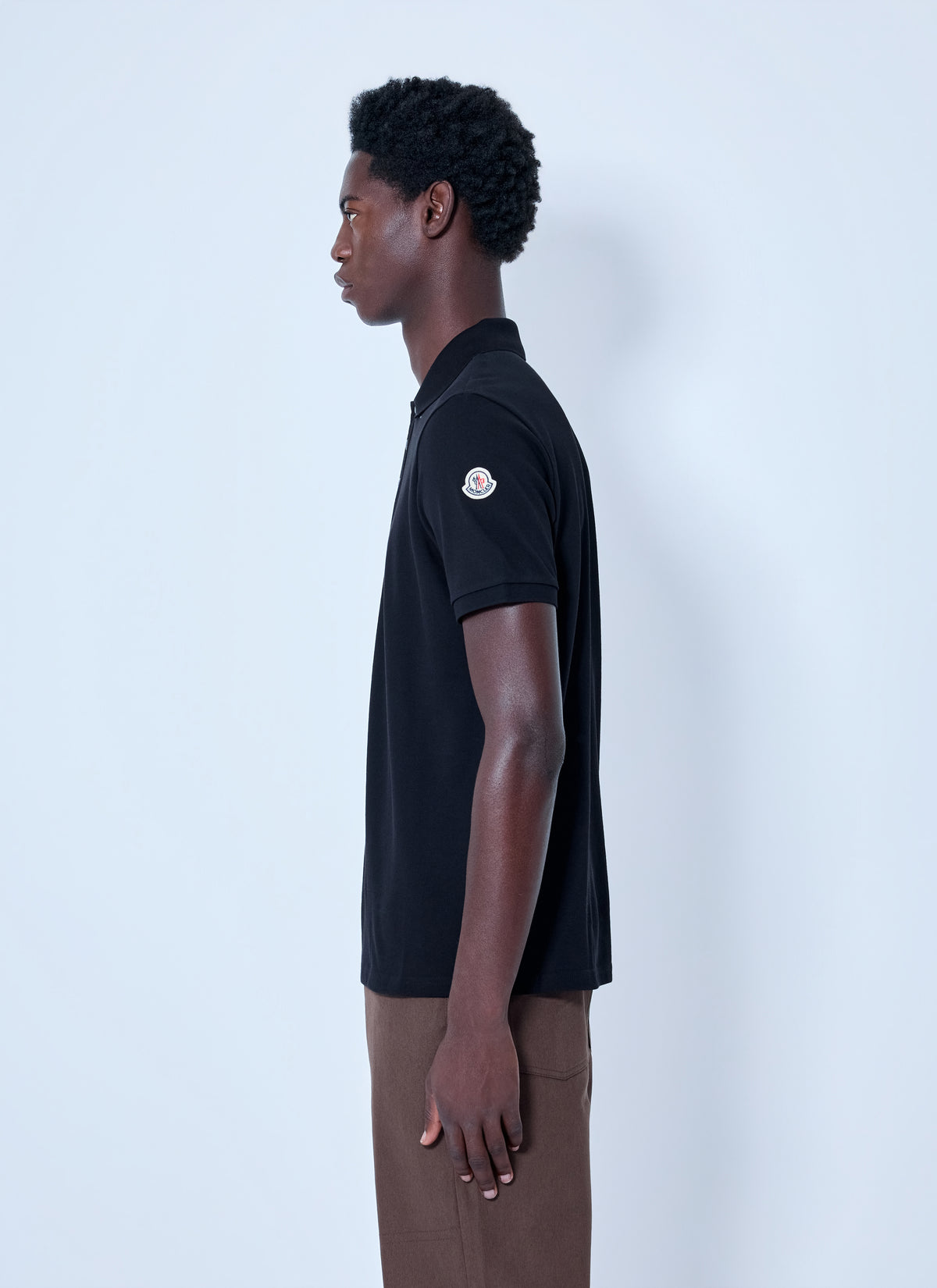 Moncler Men Piqué Polo Shirt