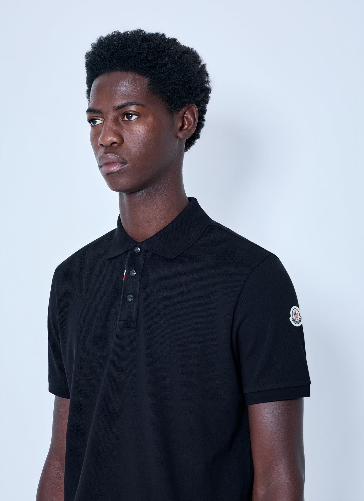 Moncler Men Piqué Polo Shirt
