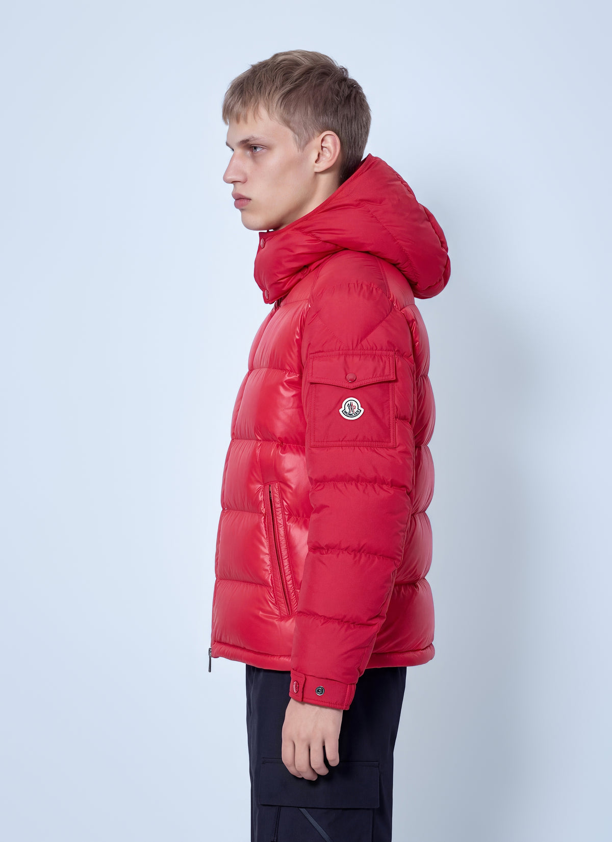 Moncler Moncler Men Maya Hooded Short Down Jacket