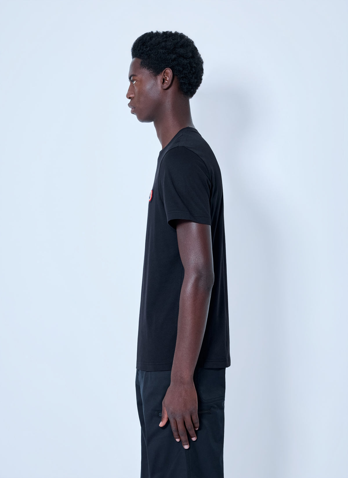 Moncler Men Logo Motif T-Shirt