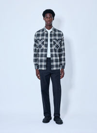 Moncler Men Check Patterned Cotton Shirt