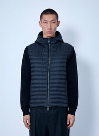 Moncler Men Padded Cashmere Blend Cardigan