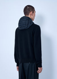 Moncler Men Padded Cashmere Blend Cardigan