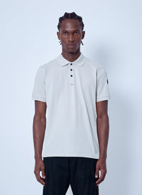 Moncler Men Polo Shirt With Sleeve Logo Patch