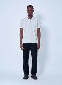 Moncler Men Polo Shirt With Sleeve Logo Patch