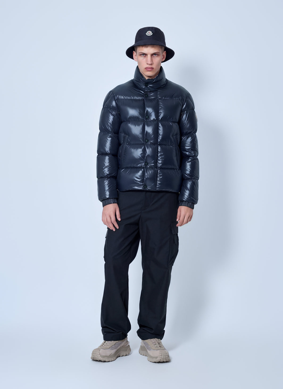 Moncler Moncler Men Bendola Laqué Short Down Jacket