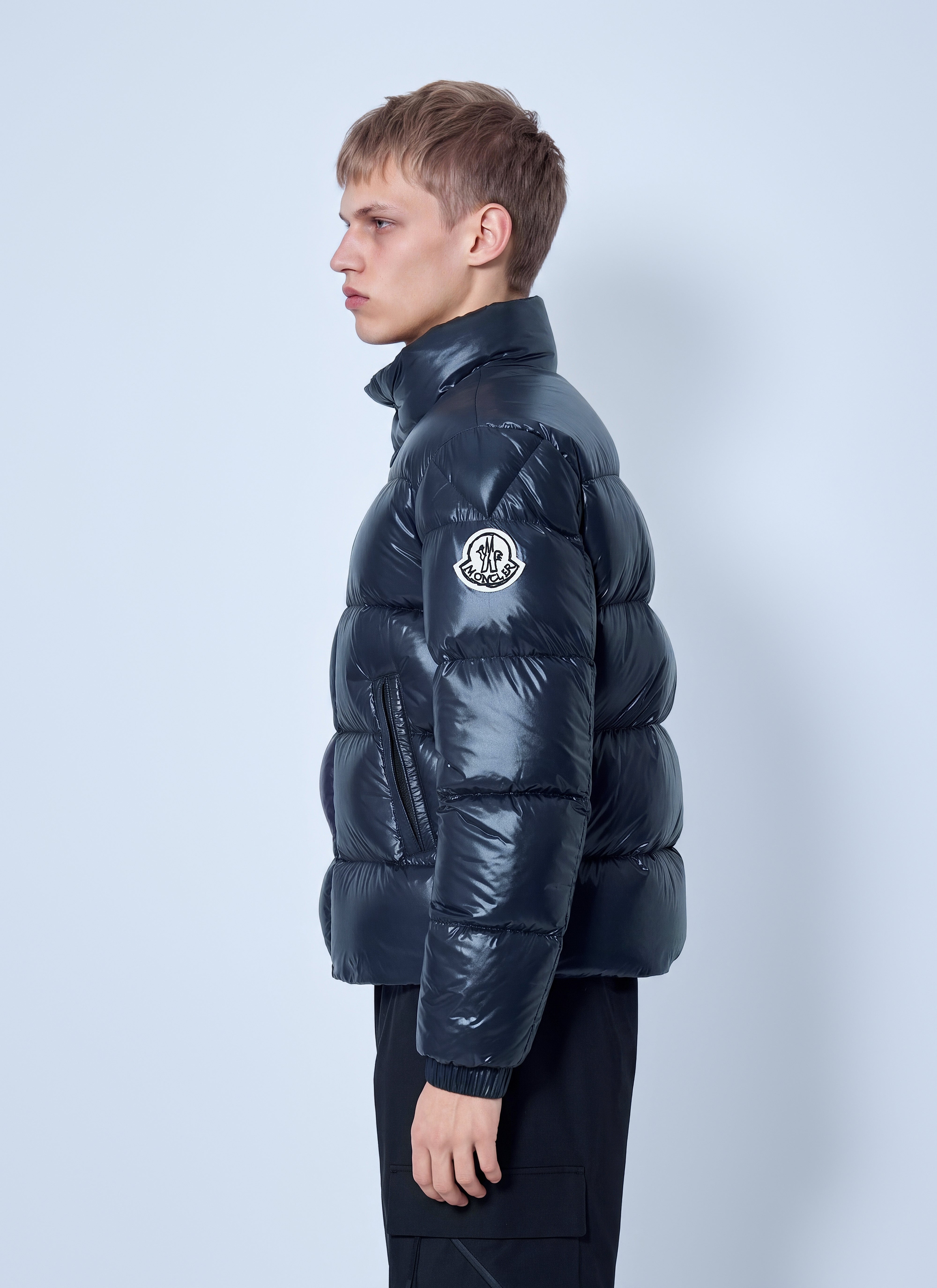 Moncler Men Bendola Laqué Short Down Jacket – Bluefly
