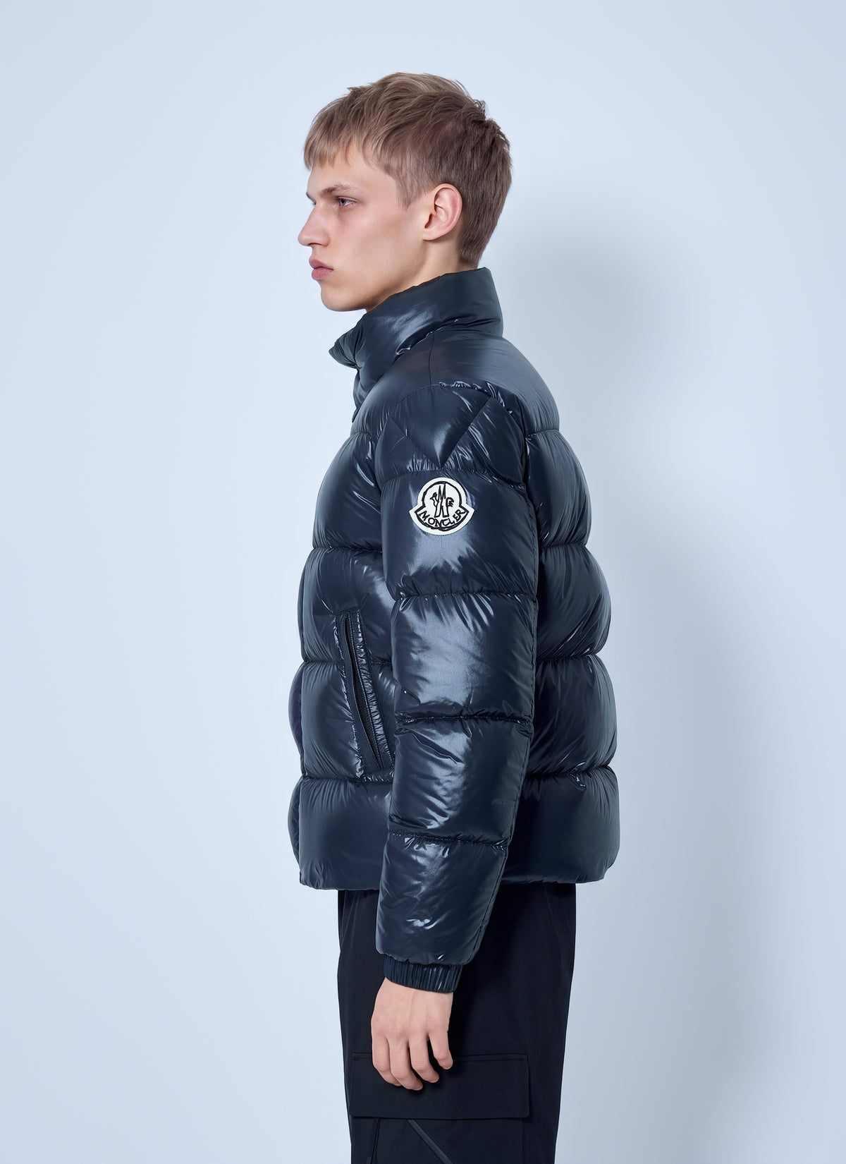 Moncler Moncler Men Bendola Laqué Short Down Jacket