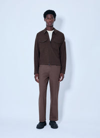 Moncler Men Checked Zip-Up Jacket
