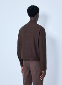 Moncler Men Checked Zip-Up Jacket