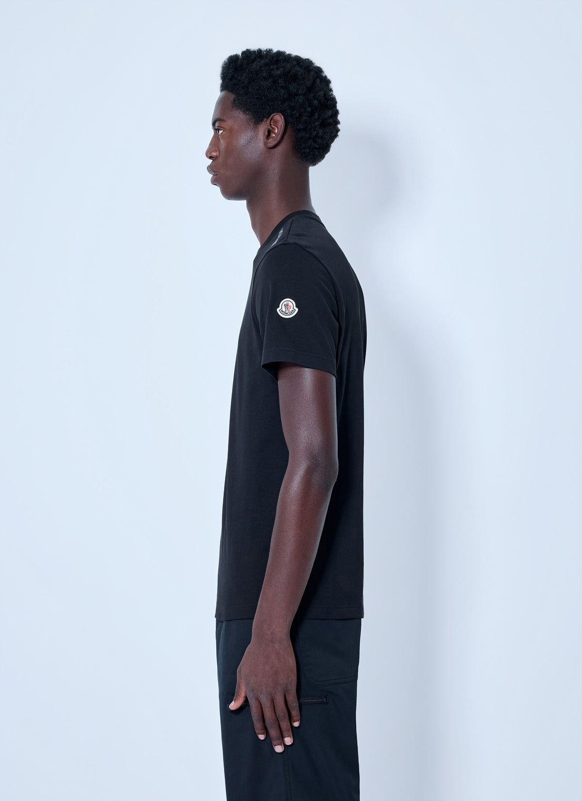 Moncler Men Large Sketch Logo T-Shirt