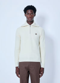 Moncler Men Ribbed Cotton Sweater