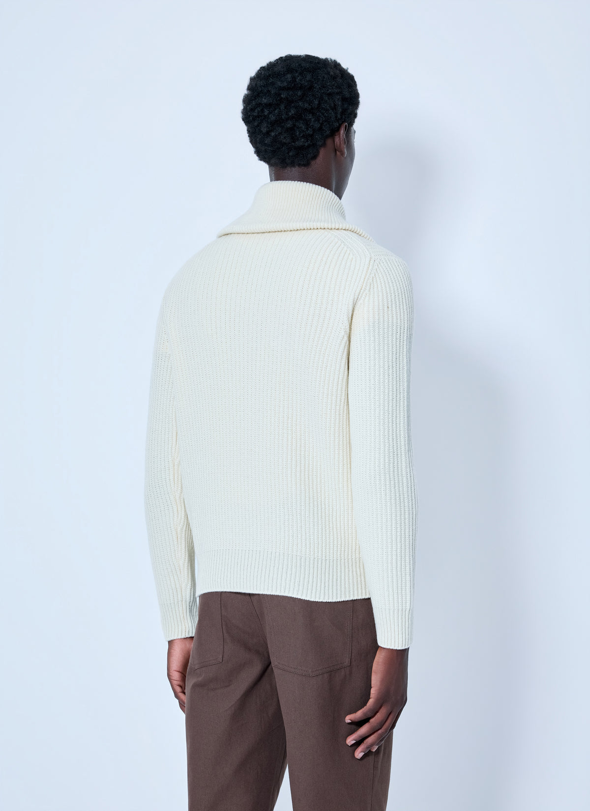 Moncler Men Ribbed Cotton Sweater
