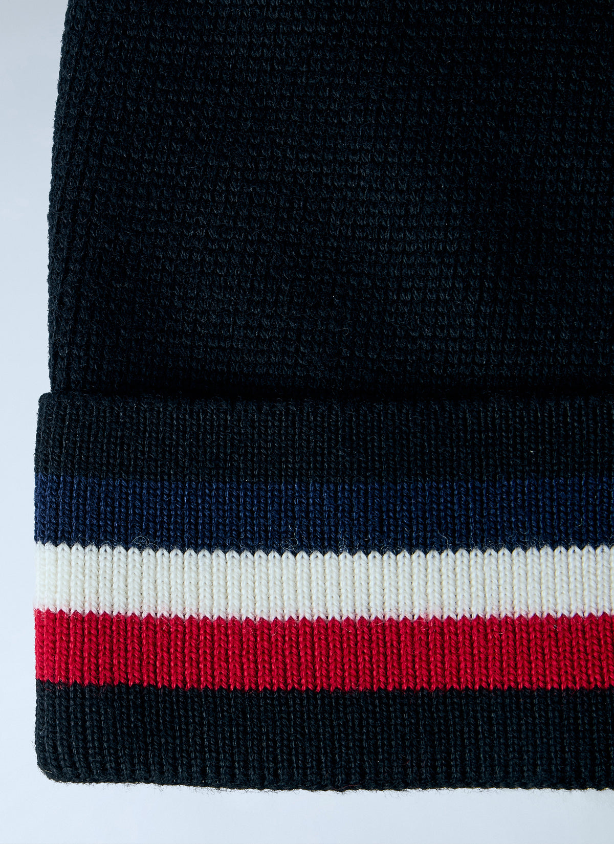 Moncler Men Logo Patch Knit Beanie