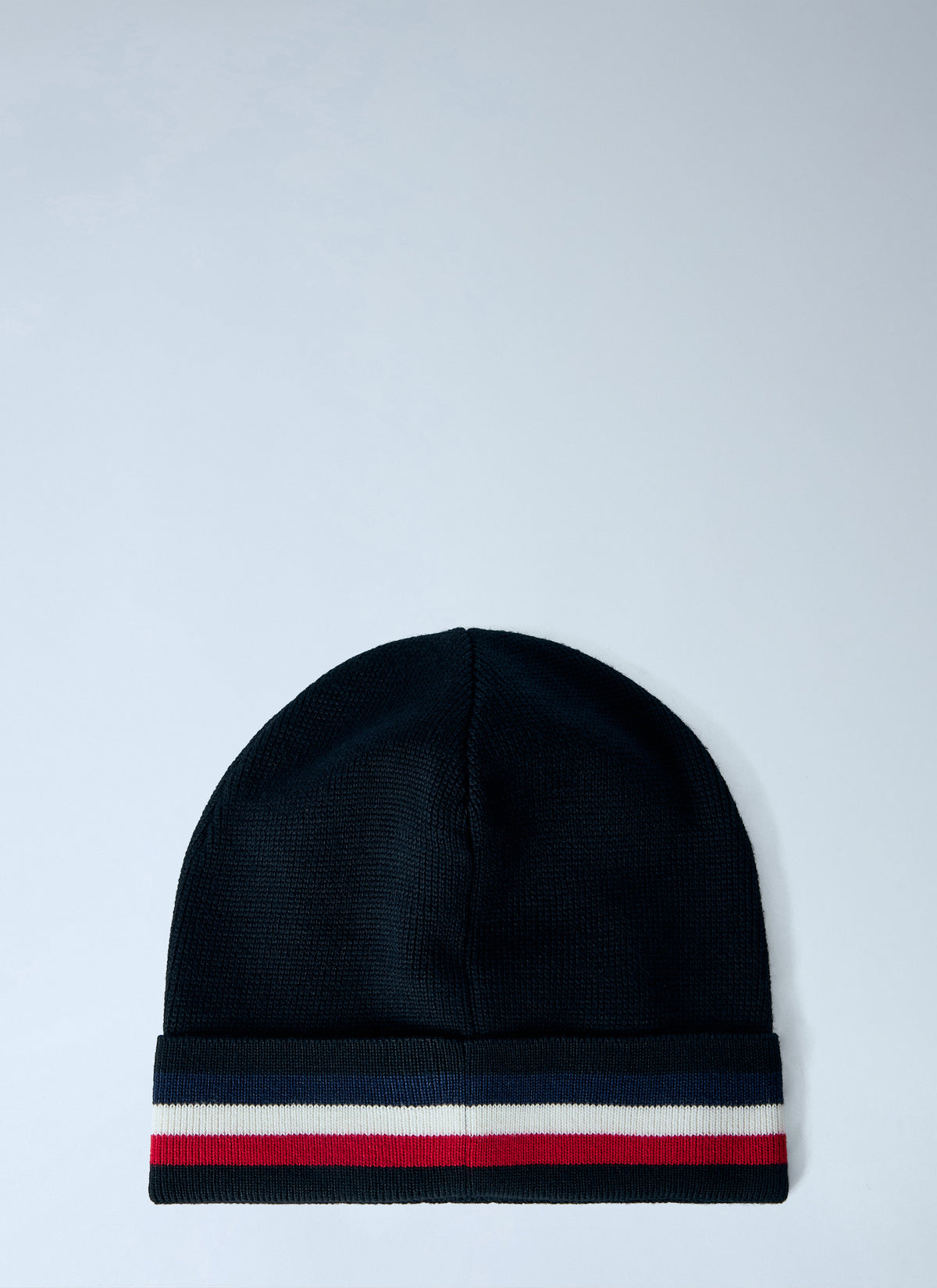 Moncler Men Logo Patch Knit Beanie