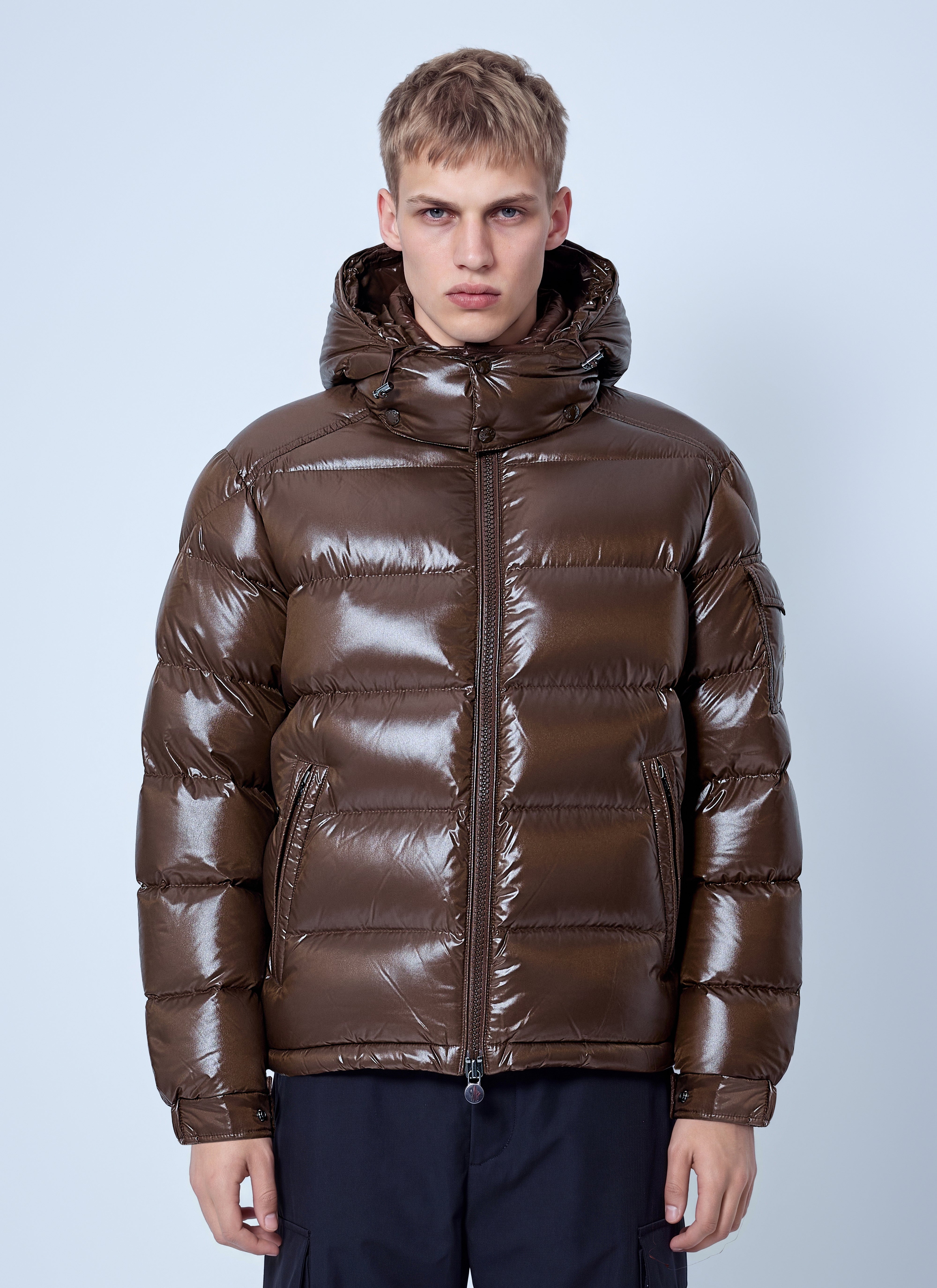 Moncler Men Maya Hooded Short Down Jacket – Bluefly