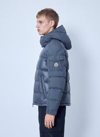 Moncler Men Maya Hooded Short Down Jacket