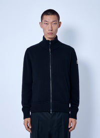 Moncler Men Cashmere & Wool Zip-Up Cardigan