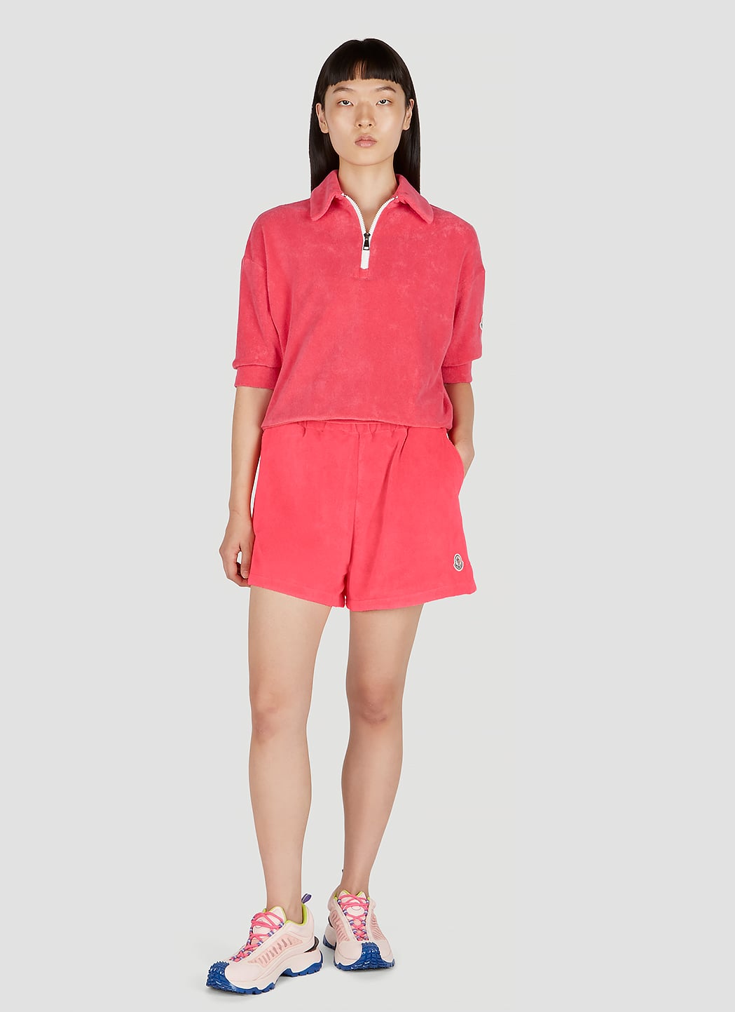 Moncler Women Terry Towelling Track Shorts