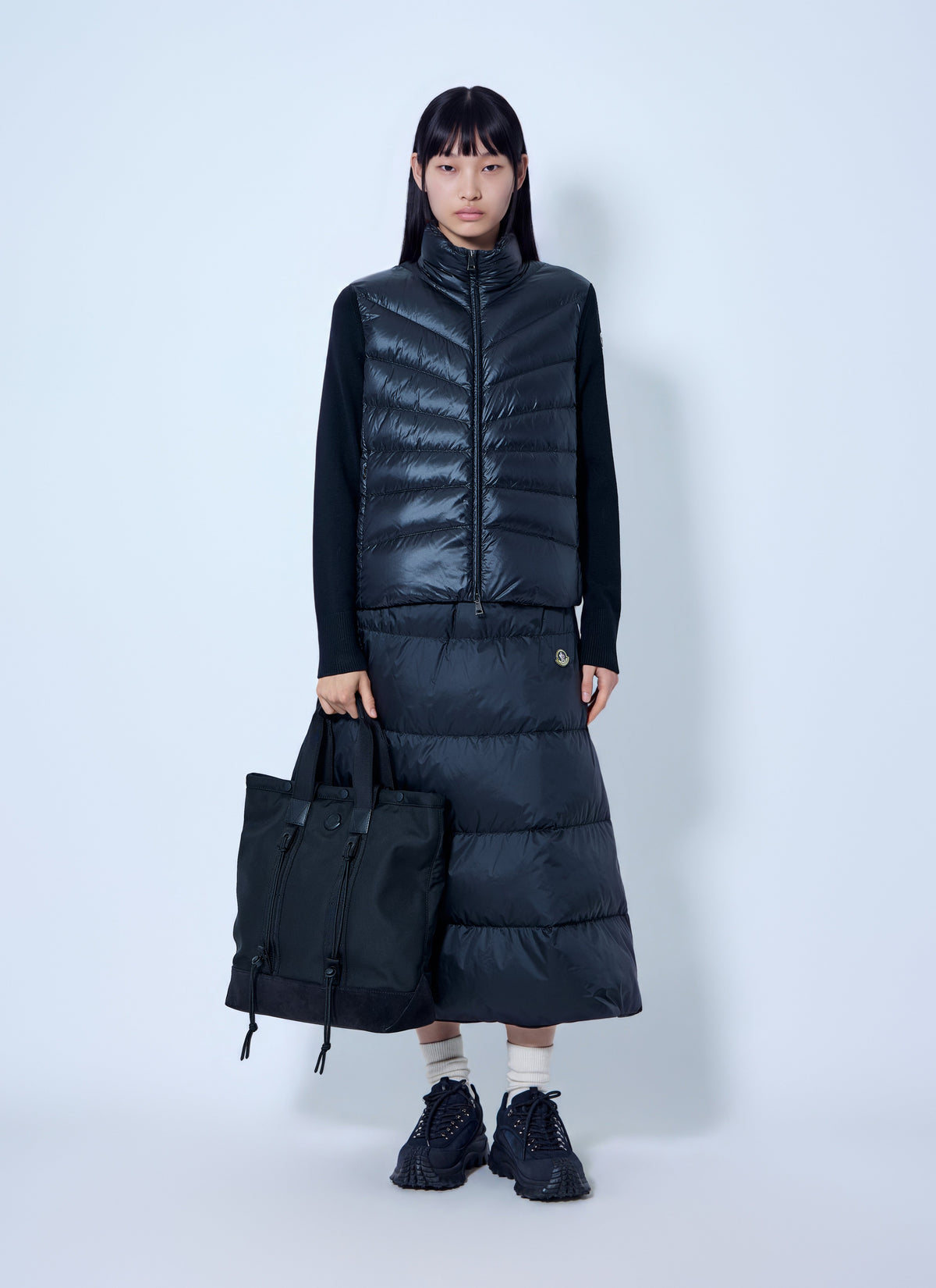 Moncler Women Padded Wool Cardigan